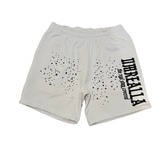 All White Summer Shorts