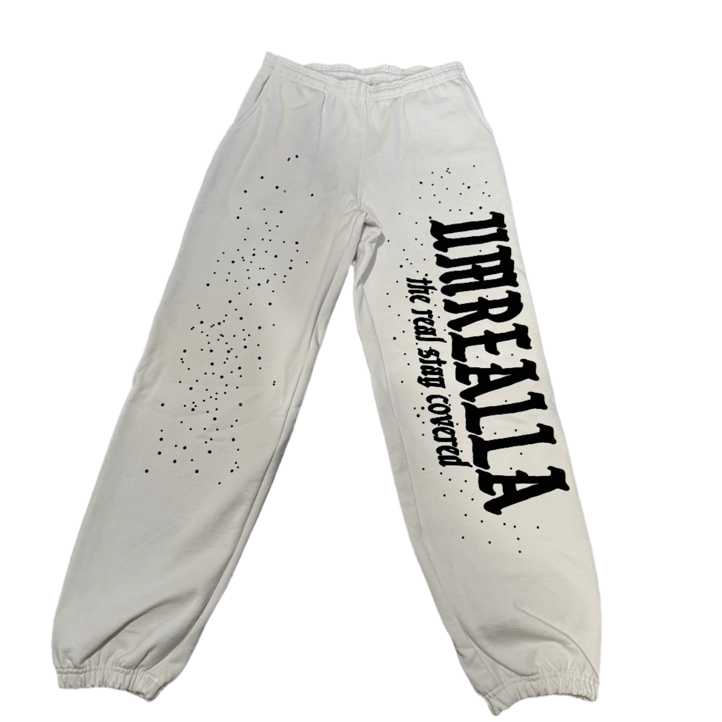 All White Summer Sweatpants
